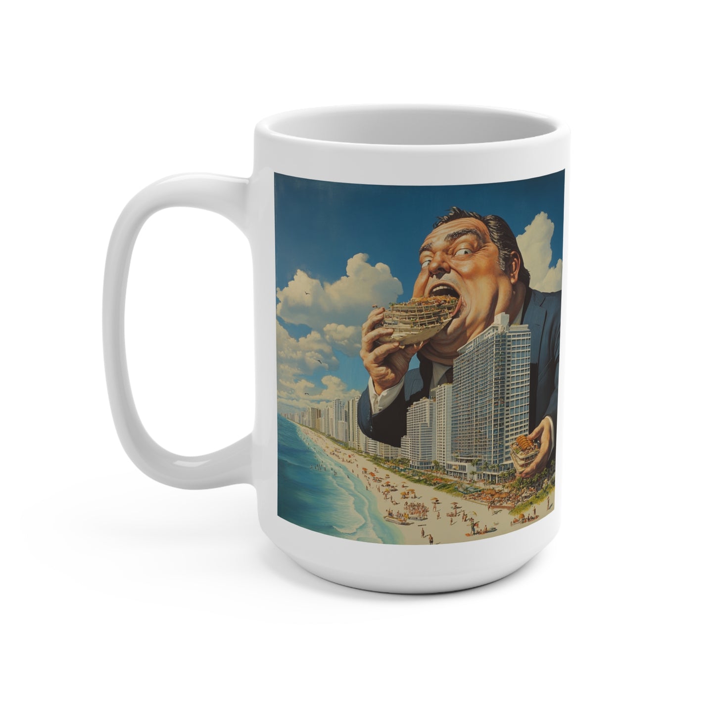 Feeding Frenzy Limited Edition 15 oz Mug